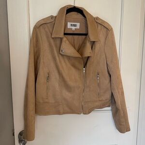 Steve Madden Faux Suede Moto Jacket NWT